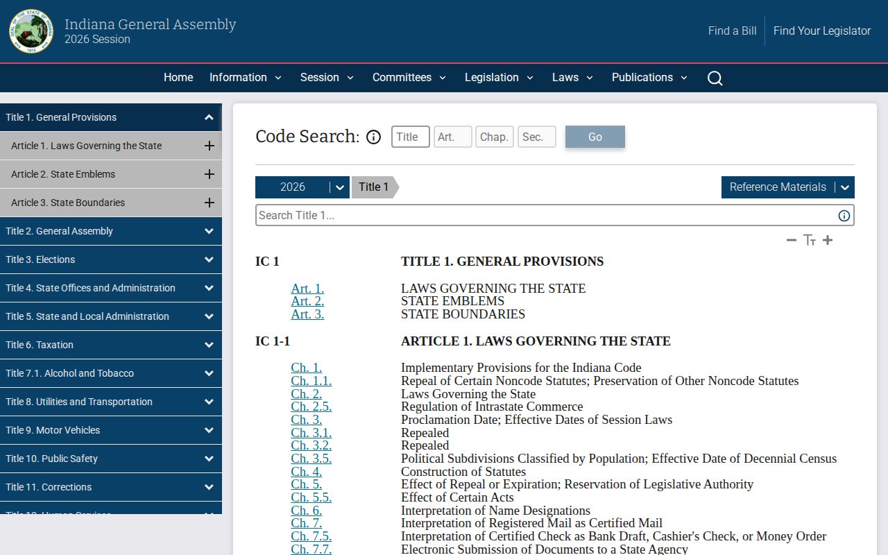 Indiana Code for Bartholomew County busted mugshot record law